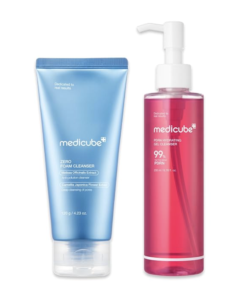 Double Cleansing Duo Double Cleansing with medicube's gentle duo.